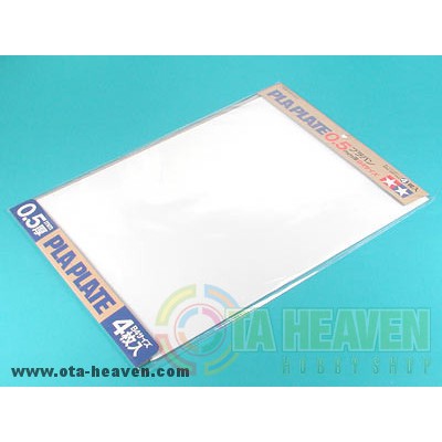 Tamiya Pla Plate 0.5mm (4pcs)