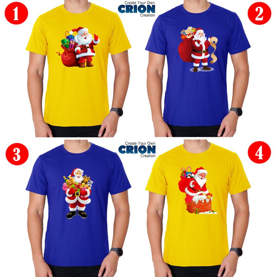 Kaos Natal - Santa Claus Series - By Crion