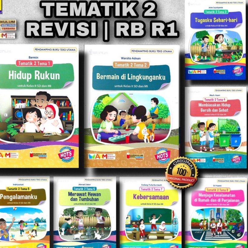 Jual Buku Tematik Sd Kelas Revisi Tema Akm Hots Platinum Sd Shopee Indonesia