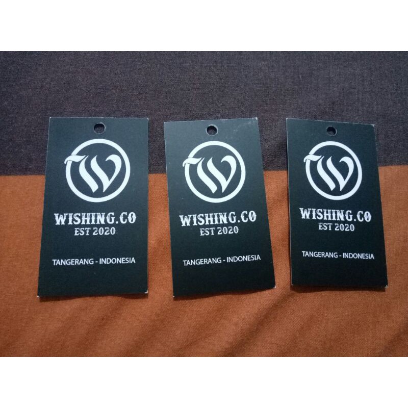 

Hang tag/Price tag/Label Kertas/Label Tag/Hangtag Pakaian/Hangtag Baju/Hangtag Distro/Hangtag Clothing 200pcs
