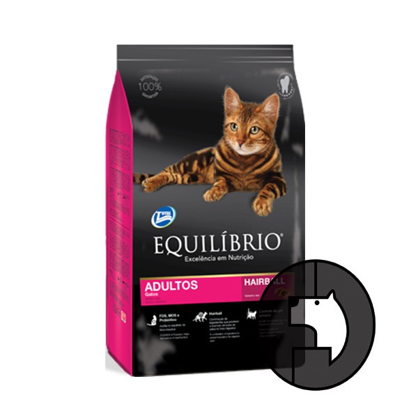 equilibrio 7.5 kg adult cats hairball