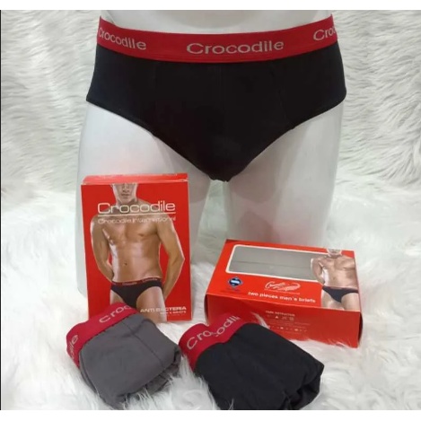 2 Pcs CD Crocodile Orange 522 - 006 Pria Dewasa Merah Oranye | Celana Dalam Laki Laki Underwear | Open