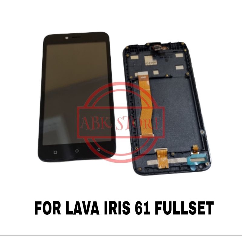 LCD TOUCHSCREEN LAVA IRIS 61 FULLSET ORIGINAL