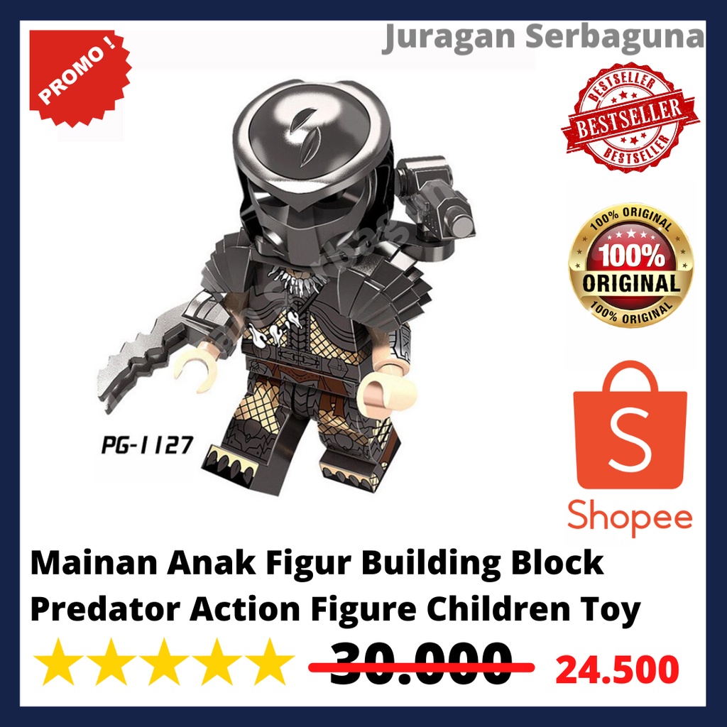 Mainan Anak Figur Building Block Predator Action Figure Children Toy