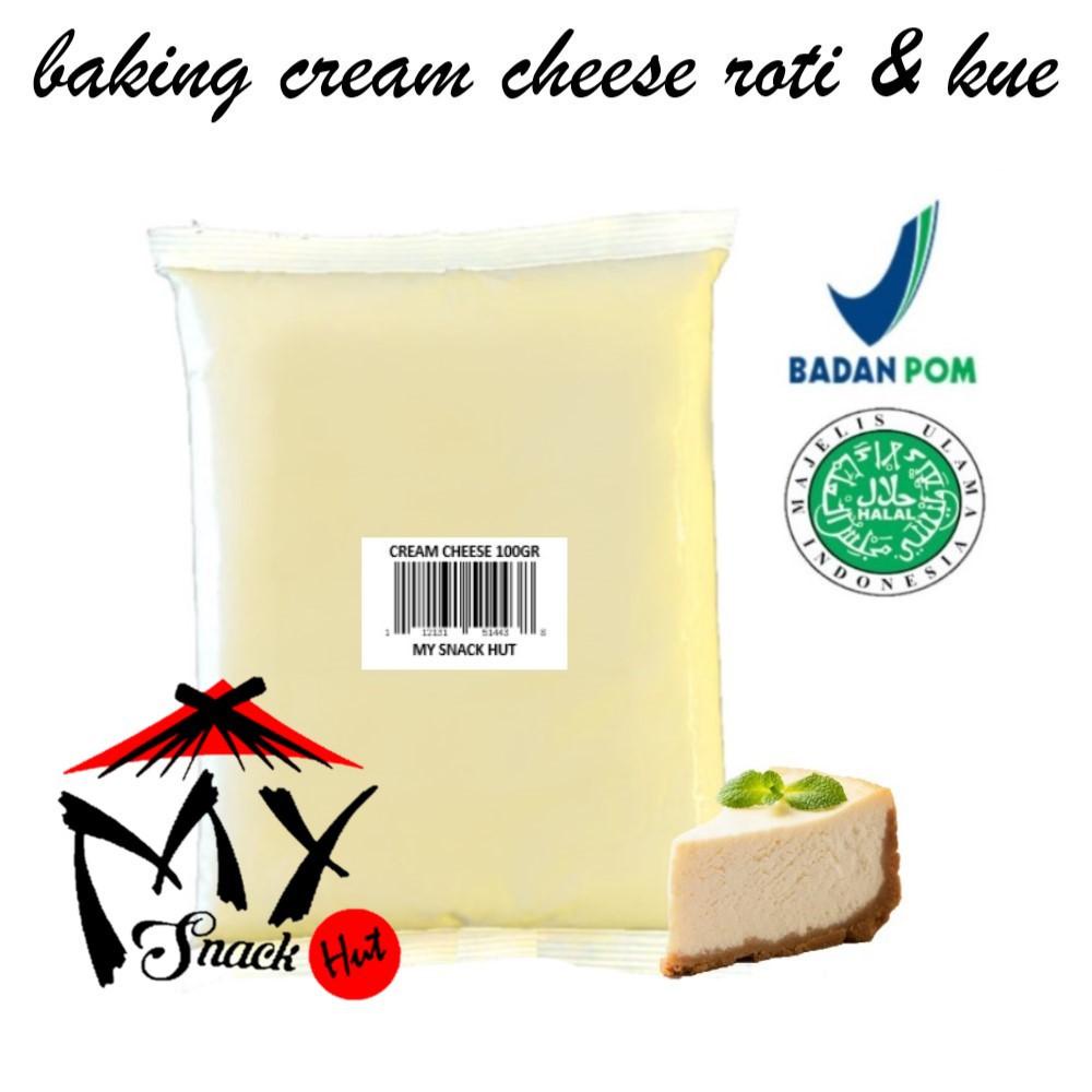 

CREAM CHEESE 100GR - BAKING KRIM KEJU CAKE ROTI KUE - CHIZ CHESE KREM PROCESSED OLAHAN GARLIC BREAD Berkualitas