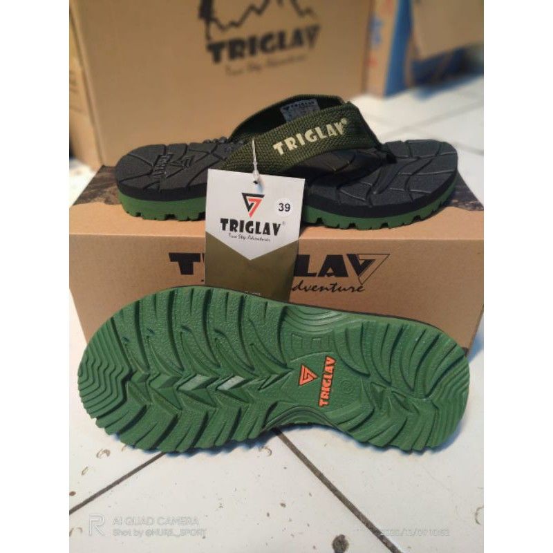 Sendal Pria Jepit TRIGLAV ORIGINAL Sandal Gunung / Sendal Hiking Triglav Premium