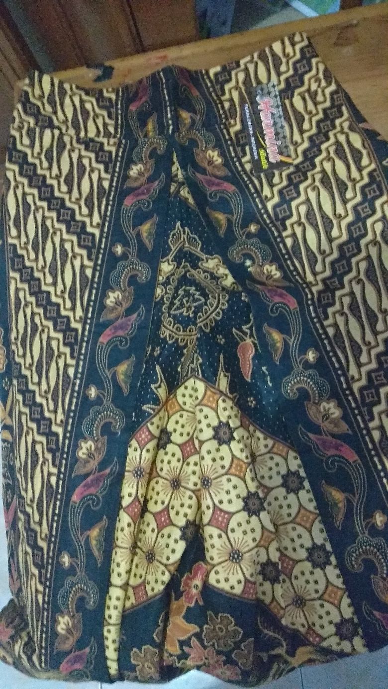 Kulot Layer Sinaran Sogan Batik Wanita Katun Karet Modern Premium Exclusive High Quality Tumpuk