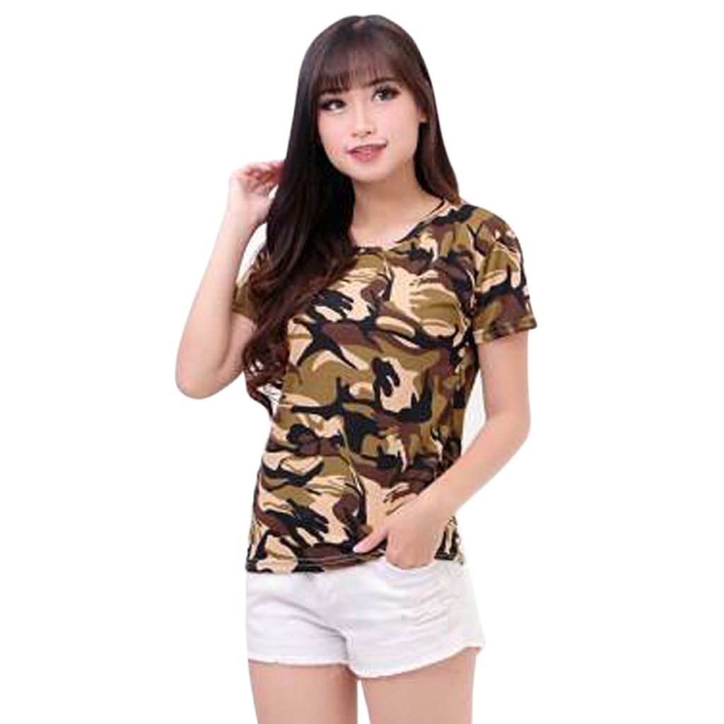 Kaos ARMY  Wanita Lengan Pendek