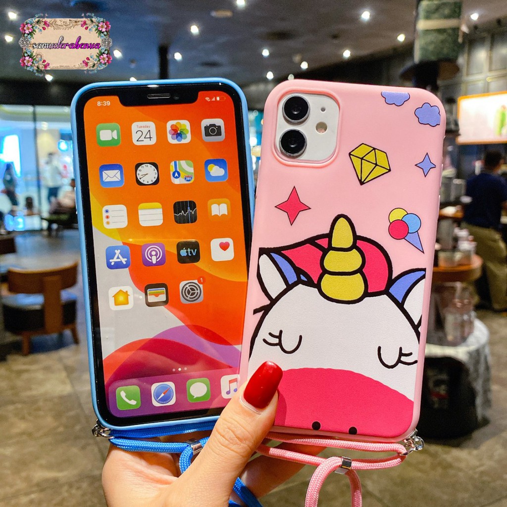 SS153 case Slingcase Lanyard UNICORN Samsung A02s A20 A30 A20s A50 A50s A30s A31 A21s A51 SB1491