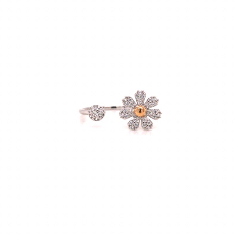 Sandra Dewi Gold Daisy Flower Ring-Cincin RI200287