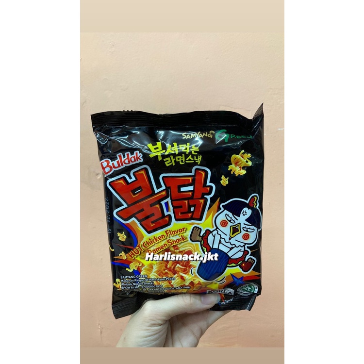 

SAMYANG GREEN BULDAK HOT CHICKEN SNACK 90gr