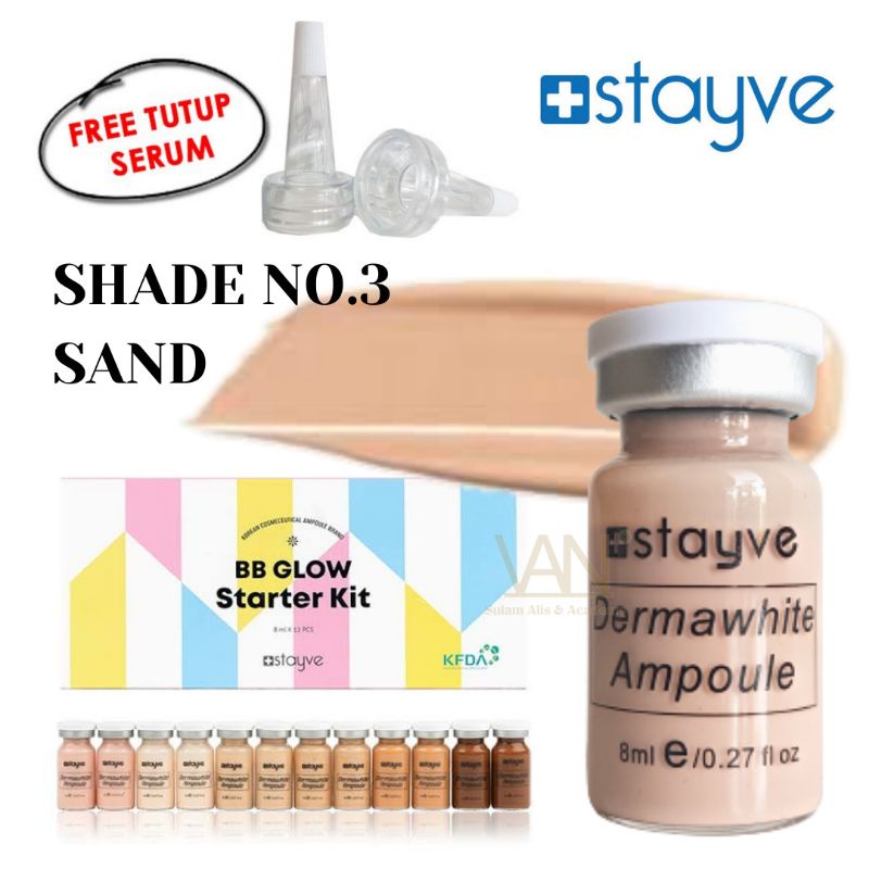 SERUM STAYVE DERMAWHITE SERUM BB GLOW MIX (Per 1 Botol)