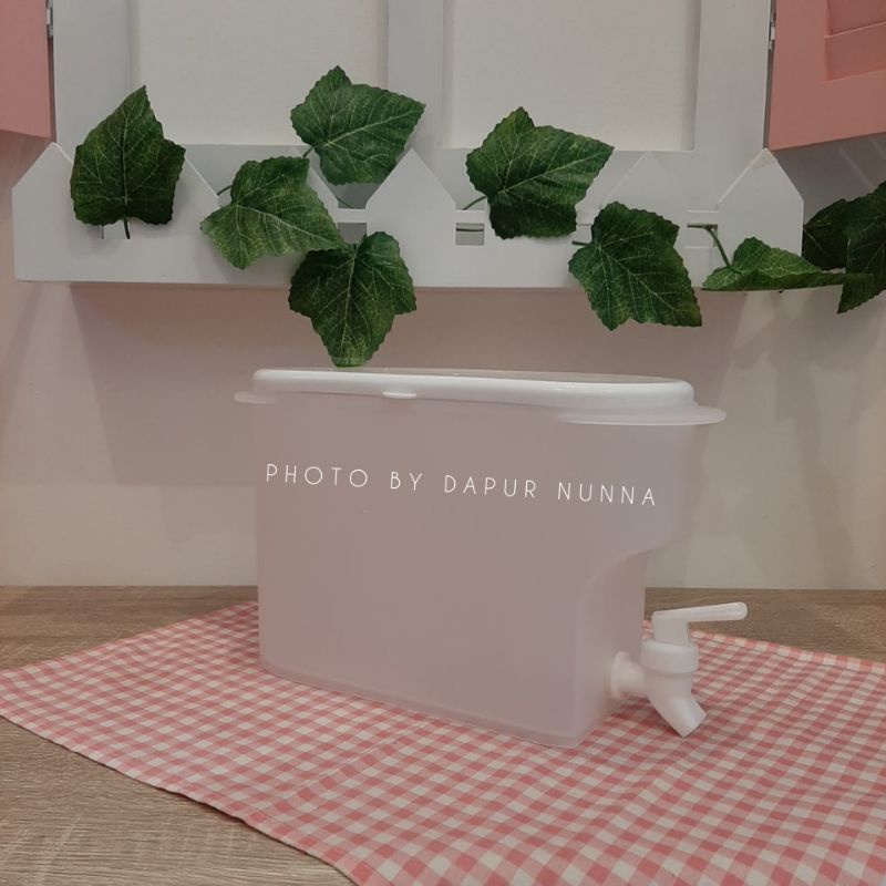 DISPENSER AIR MINUM | DISPENSER AIR MINUM KULKAS | TEMPAT PENYIMPANAN AIR MINUM PUTIH