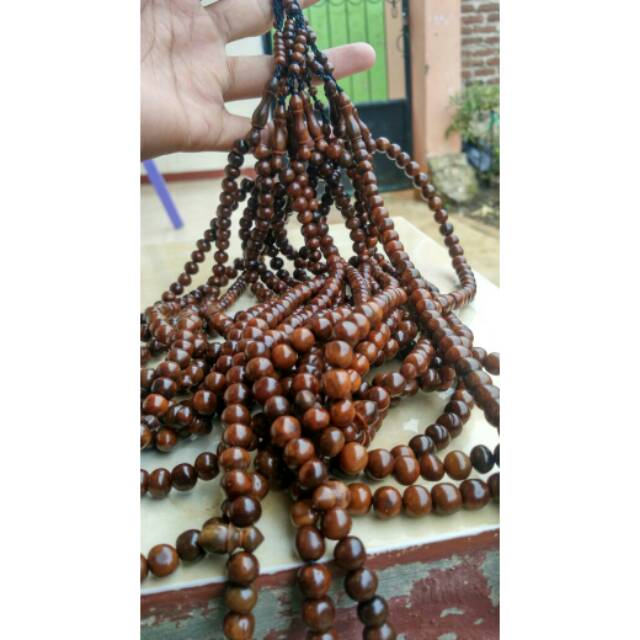 tasbih kokka 99 butir size 6,5 mm