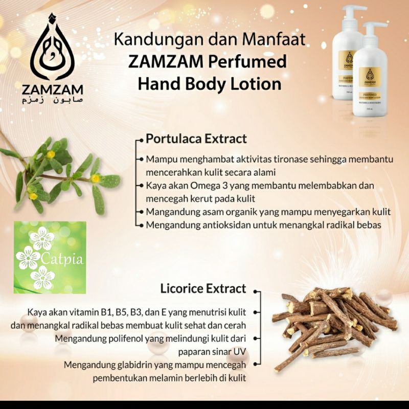 Jual Zam Zam Hand & Body Lotion Shopee Indonesia