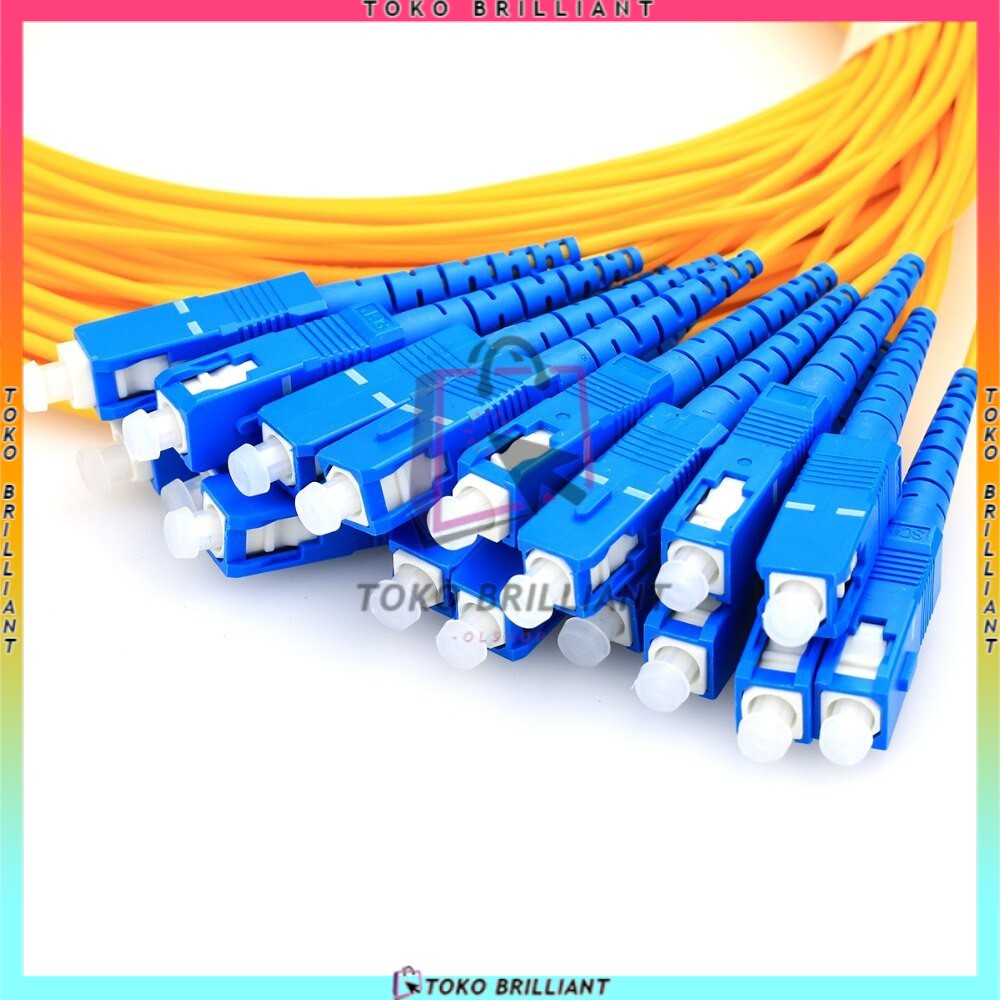 Passive Splitter 1-16 Modular Besar SC UPC Fiber Optik