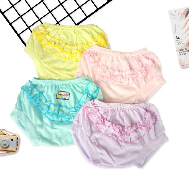 Celana Dalam Anak Perempuan Renda | Celana Pop Bayi | Celana Kodok | Celana Dalam Anak Cewek