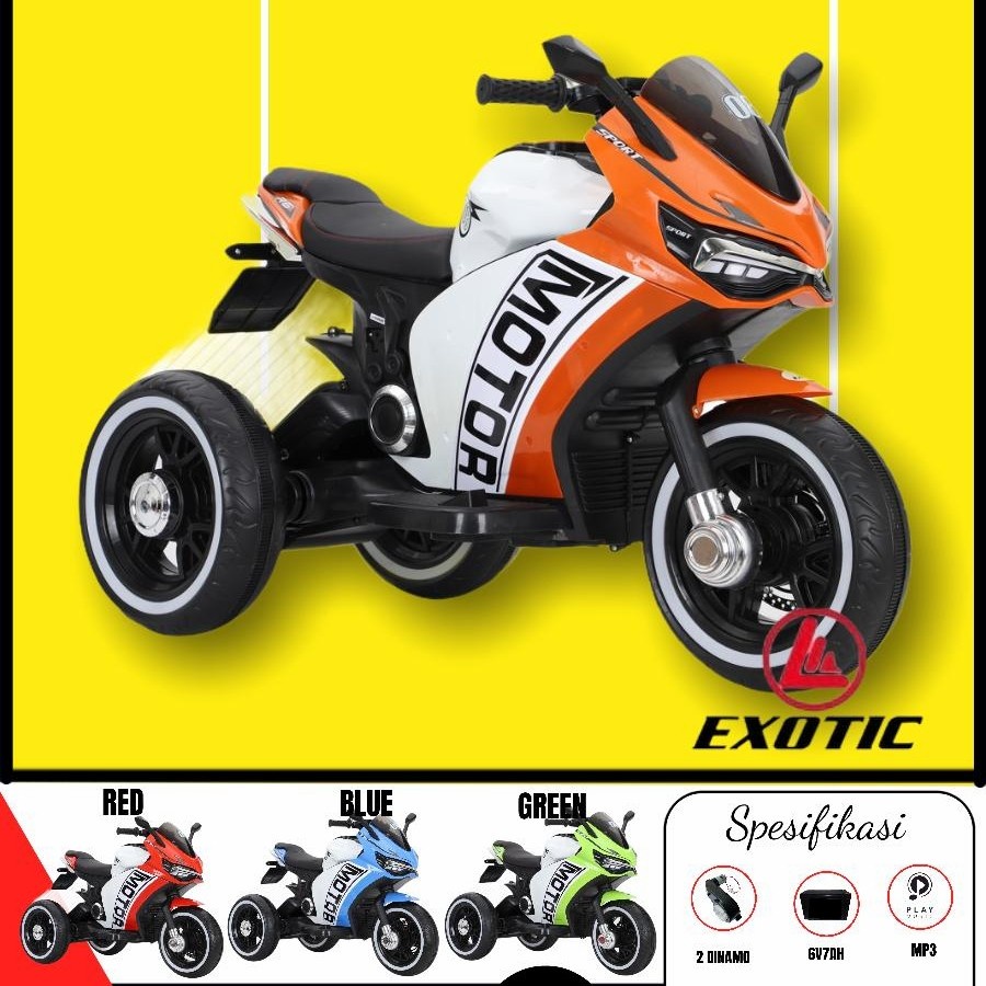 (READY STOCK)Mainan Motor Aki Exotic Toys EMT-2203 EMT2203 EMT 2203