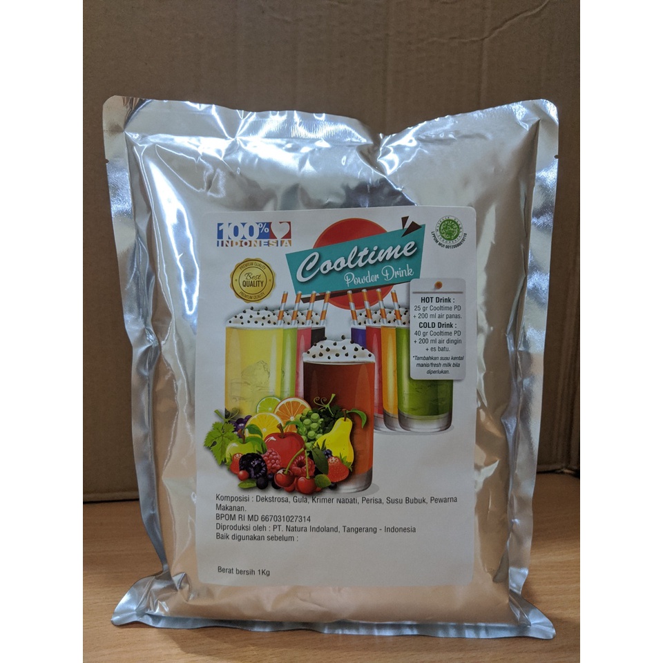 

COOLTIME Powder Drink 500 gram ( Variant Rasa )