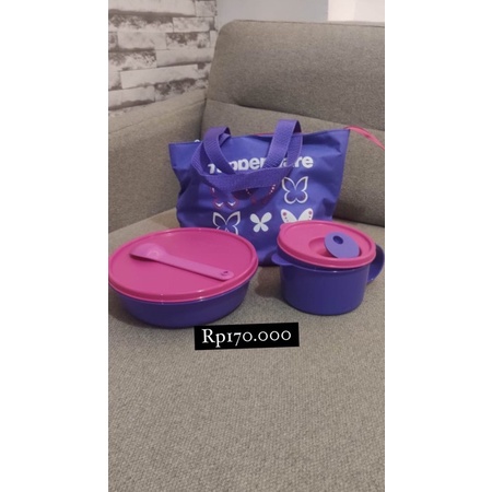 DELIGHT SET TUPPERWARE TEMPAT BEKAL ANAK