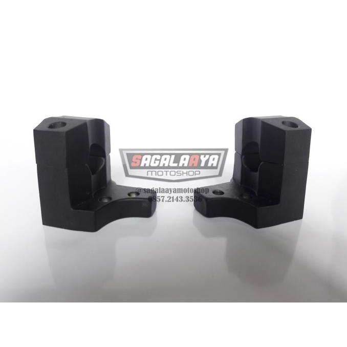 Raiser Tegak Adaptor Stang Motor Bajaj Pulsar P180 Ug4 P220