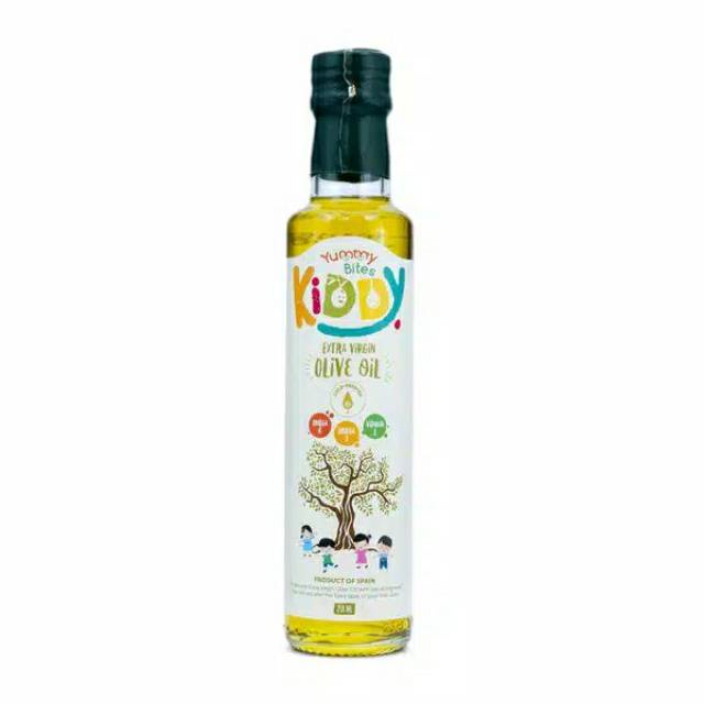

Yummy Kiddy Olive Oil Evoo Minyak Makan Bayi 250 ml FREE BUBBLE WRAP