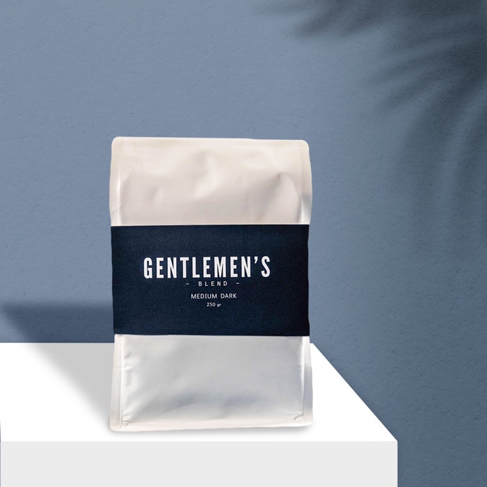 

Roasted Coffee kopi Beans Arabica Espresso Gentlemen's Blend Biji