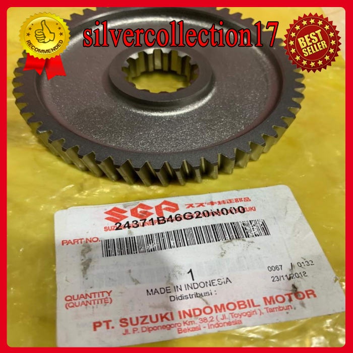 Murah GIR GEAR RASIO SKYWAVE ASLI ORI SUZUKI 24371B46G20N000 Keren