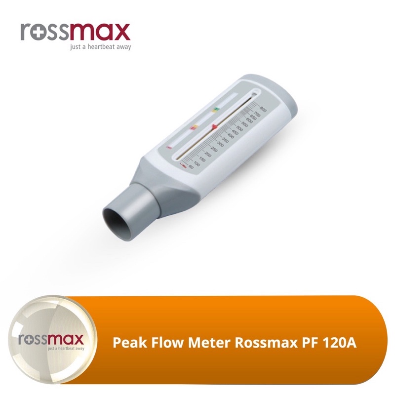 Rossmax Peak flow Meter Alat Cek Asma Peakflow Meter dewasa dan Anak / ROSSMAX Alat Terapi Asma /
