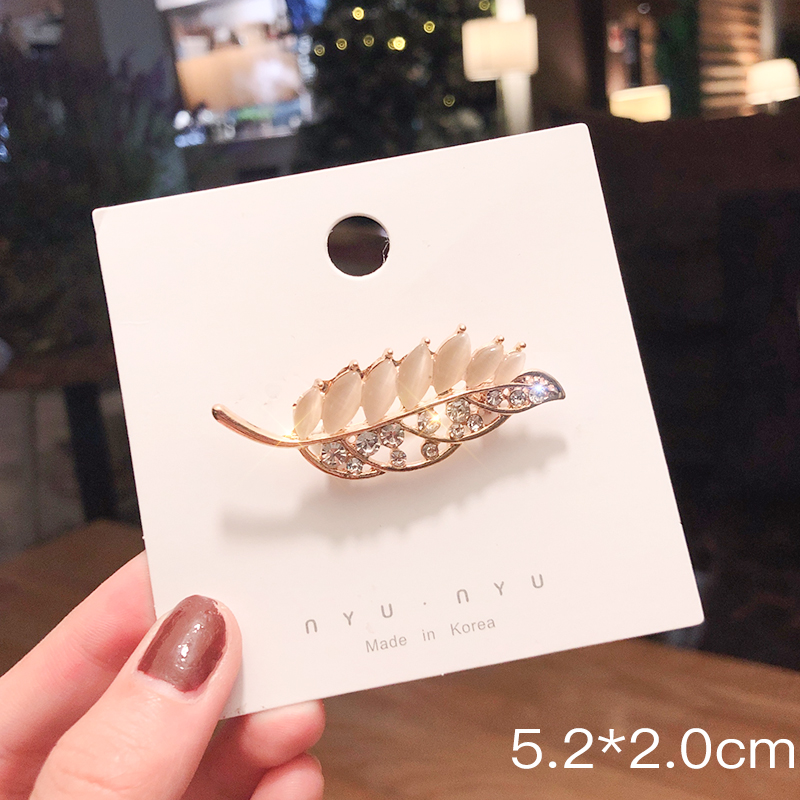 Pink Empress Lucu Korea Mutiara Bros Kepribadian Wanita High-end Korsase Pakaian Tetap Pin Aksesoris Hadiah-46#