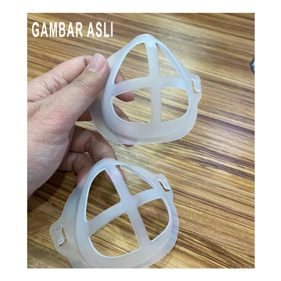 bracket masker silikon / penyangga masker / mangkok masker silikon / pelindung masker