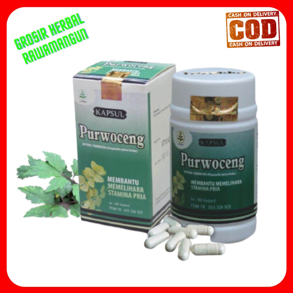 Herbal Stamina Purwoceng  Tazakka 60  kpsul