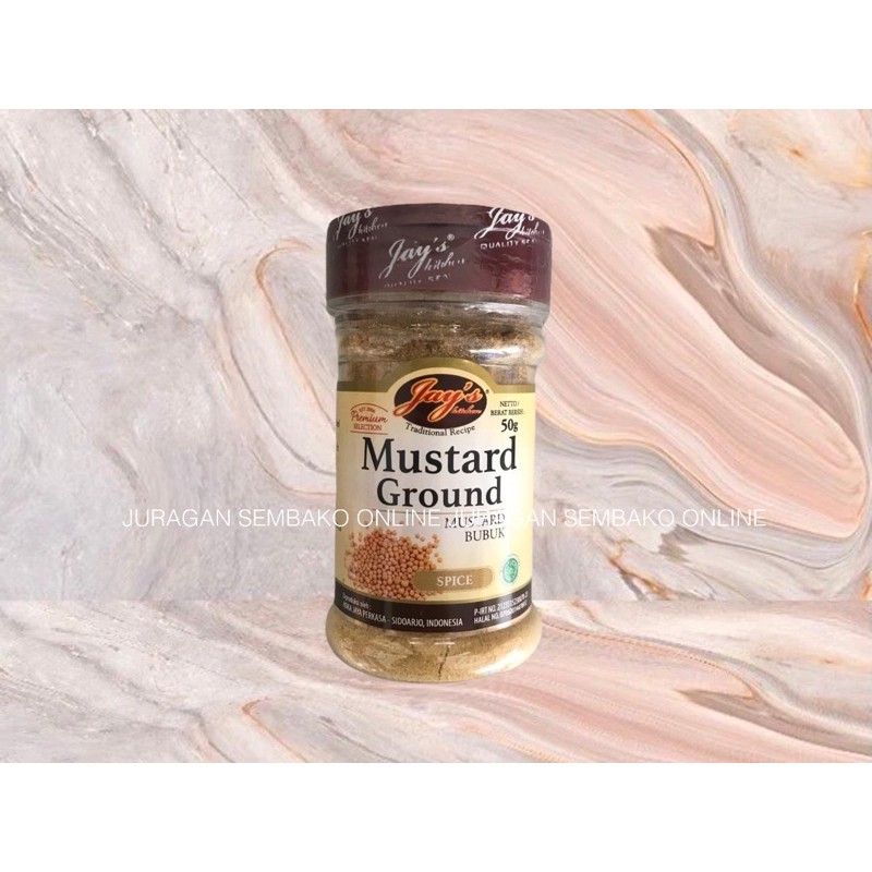 jay's MUSTARD GROUND 50 GR SPICE / MUSTARD BUBUK