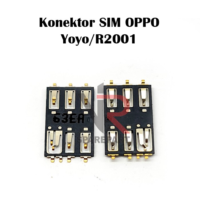 CONNECTOR SIM OPPO YOYO / R2001 KONEKTOR SIM CARD