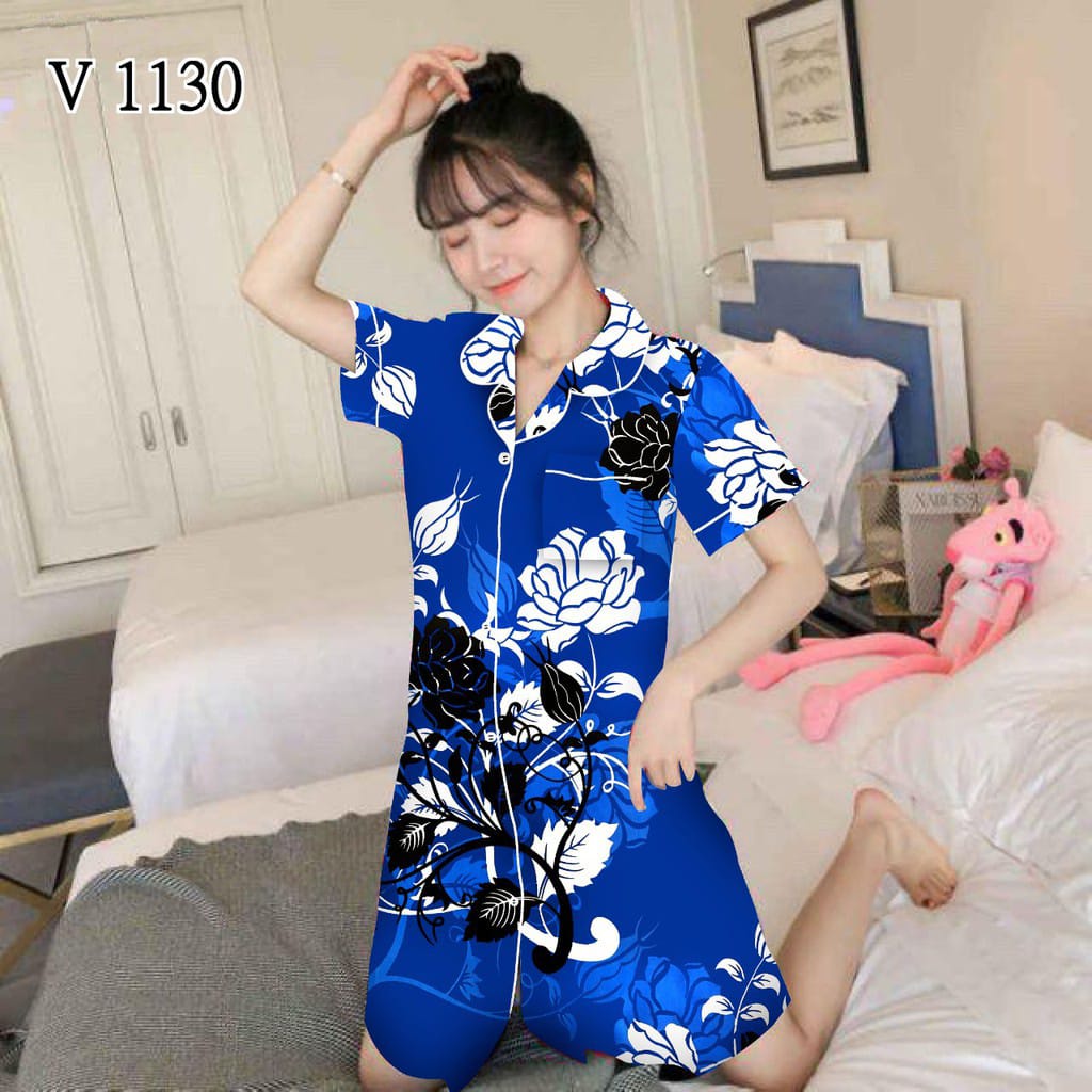 BAJU TIDUR WANITA DASTER / PIYAMA WANITA DASTER XXL JUMBO