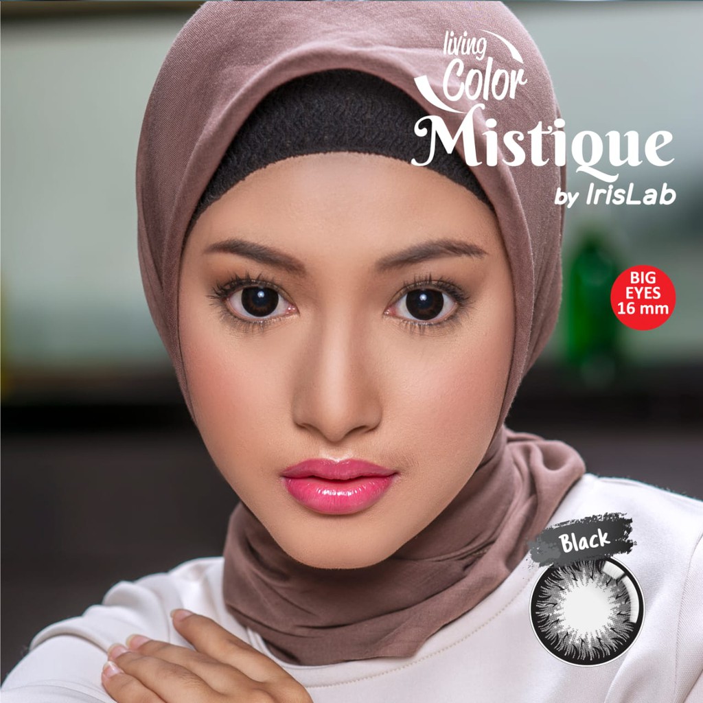 SOFTLENS MISTIQUE NORMAL LIVING COLOR BIG EYES 16MM GRATIS TEMPAT SOFLEN