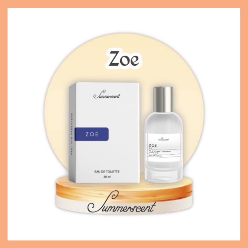 ZOE Parfum Summerscent 35ml Unisex Eau De Toilette