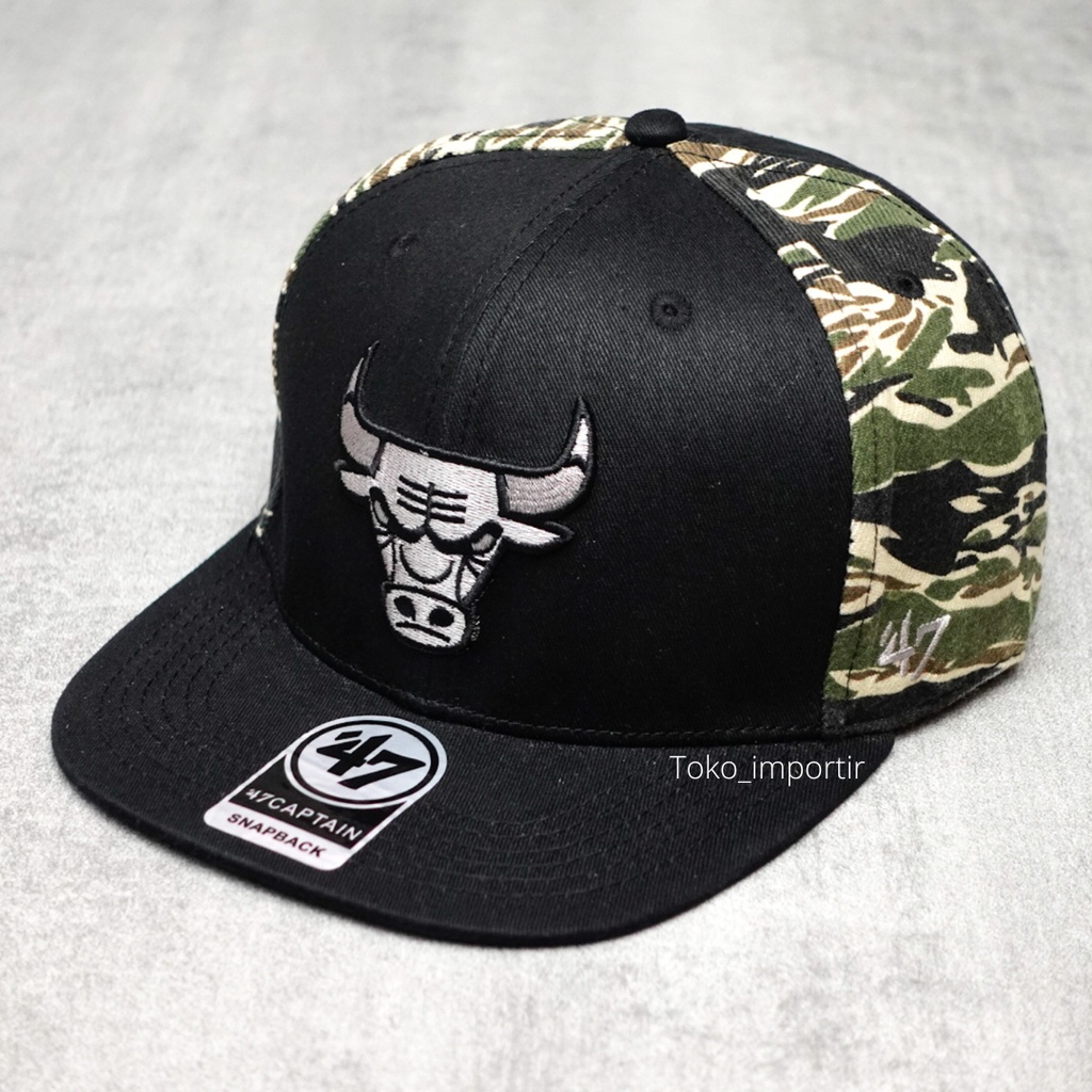 Topi Bulls Snapback NBA Import Mirror ORI