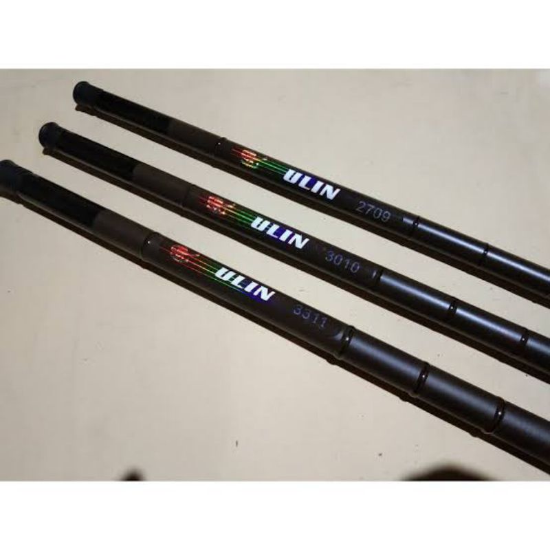 Joran Tegek Pole Carbon 360 cm, Joran Ruas Pendek, Pancing Tegek Ruas Pendek, Pancingan Antena,