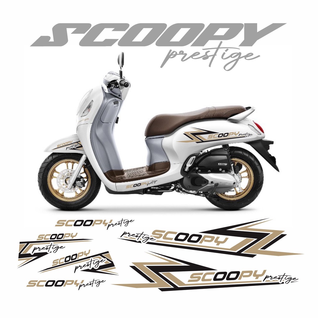 STRIPING SCOOPY PRESTIGE 2021 2201 - VARIASI STIKER SCOOPY PRESTIGE 02