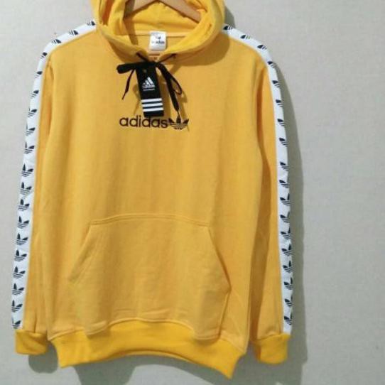 hoodie adidas putih