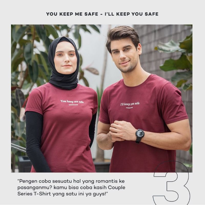 Baju Couple Greenlight Original