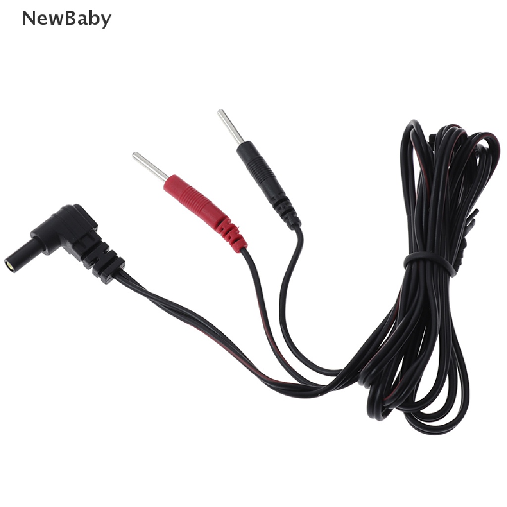 Kabel Konektor Elektroda Standar Pin 2mm Untuk Pijat Bayi