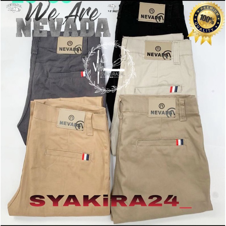 CELANA CREAM CHINO SLIMFIT PANJANG PREMIUM REAL PICTURE