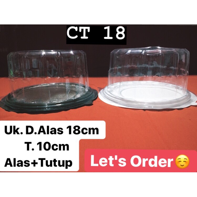 MIKA TUMPENG MINI/ CT 18/ MIKA TART 18CM ISI 10PCS