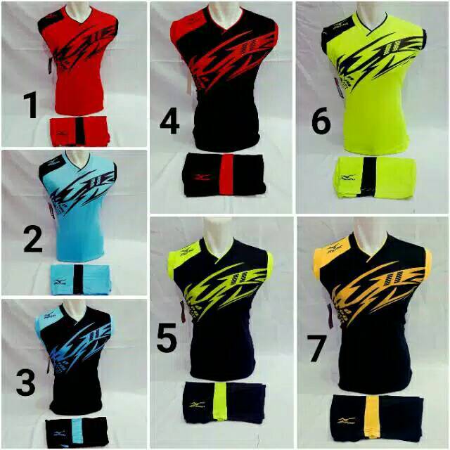 Setelan singlet voli,futsal, badminton terlaris