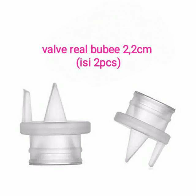 (isi 2pcs) Valve real bubee ( cocok untuk :medela, little giant, avent, spectra, cmbear)