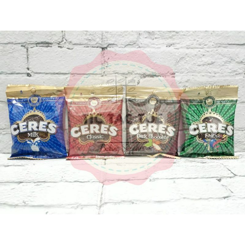 Meises Ceres/ Meses Ceres Coklat Butir Ceres Milk, Ceres Dark, Ceres Festive, Ceres Classic 90gr