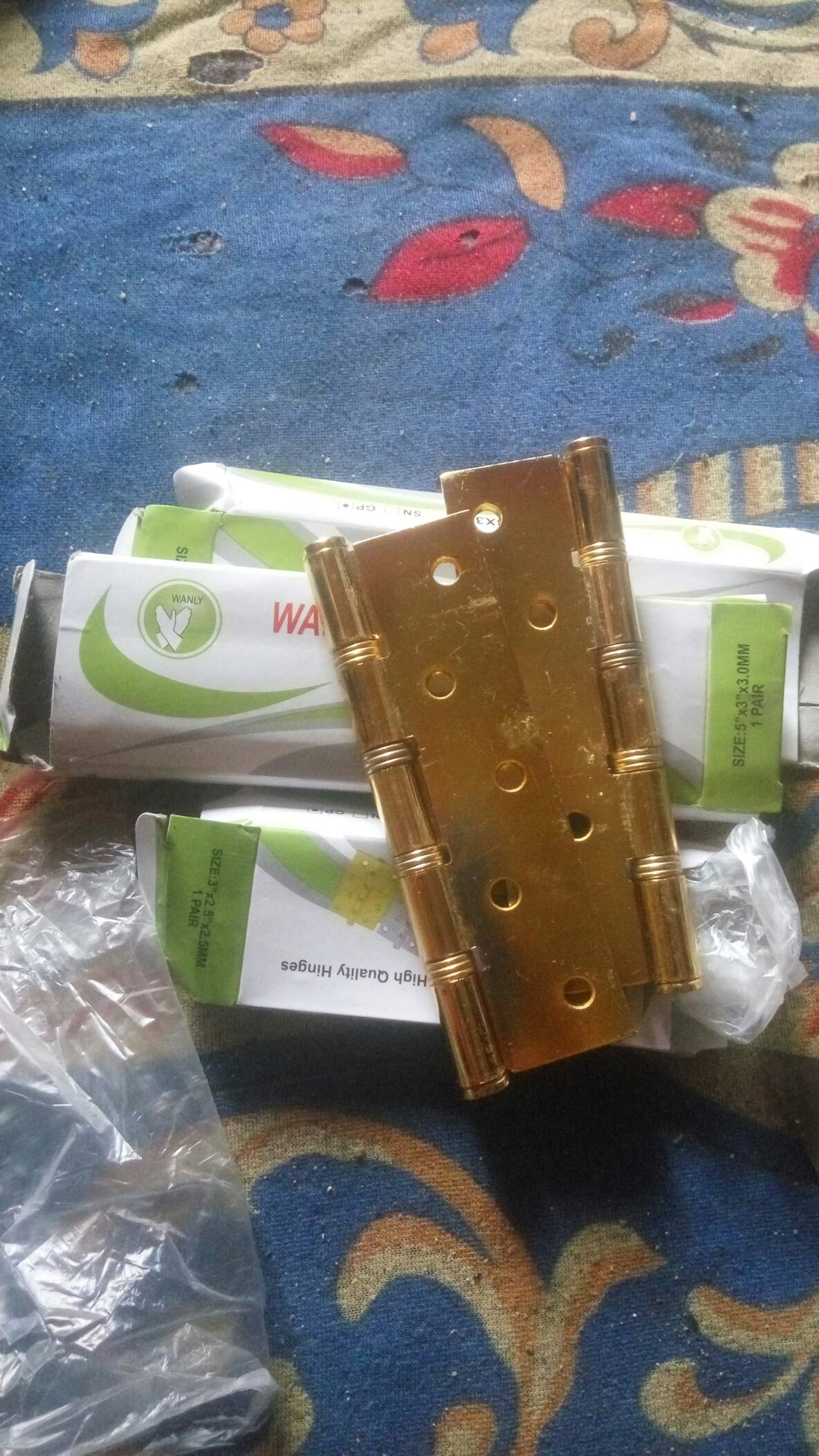 Engsel Pintu Bearing 5 Inch Gp / Engsel Jendela / Engsel Pintu Rumah 5 Baut