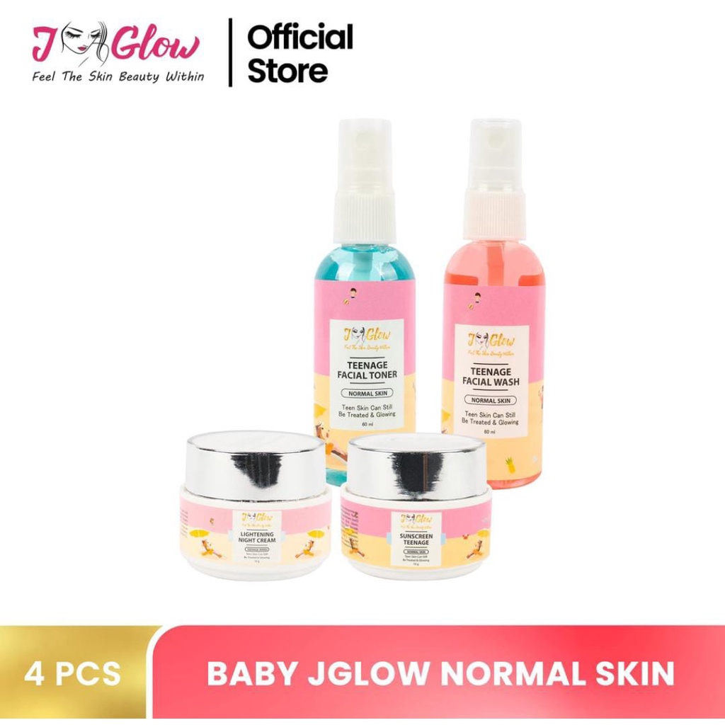 J-Glow - Baby Jglow Normal Skincare Di Formulasikan Untuk Remaja